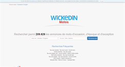 Desktop Screenshot of motos.wickedin-fr.com