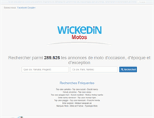 Tablet Screenshot of motos.wickedin-fr.com