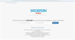 Desktop Screenshot of immo.wickedin-fr.com