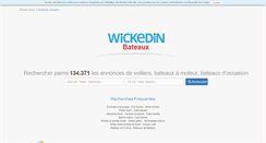 Desktop Screenshot of bateaux.wickedin-fr.com